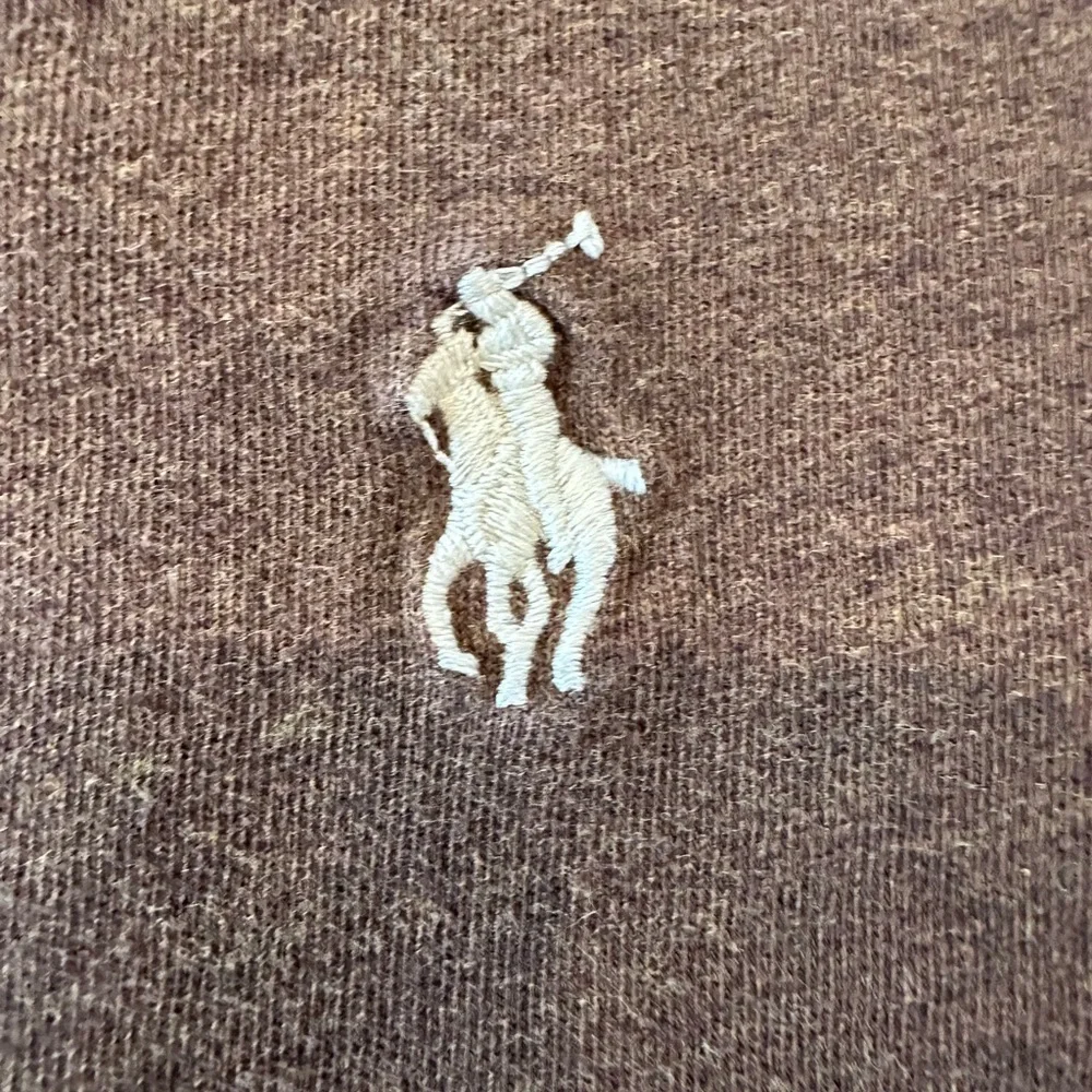 Polo Ralph Lauren Pima Cotton Crew Neck T-Shirt Nutmeg Brown - Picture 6 of 11